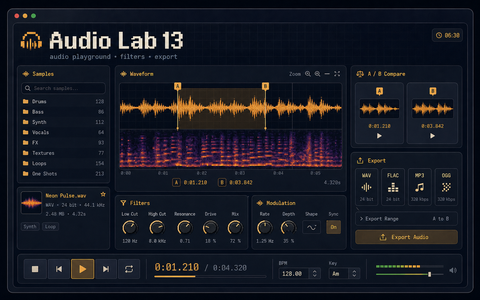 Vorschaubild zu Audio Lab 13
