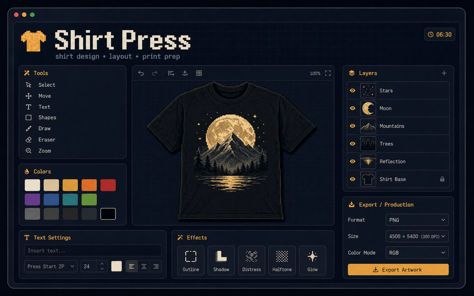Vorschaubild zu Shirt Press