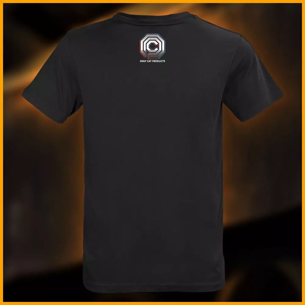 RoboCat T-Shirt, schwarz – Bild 2