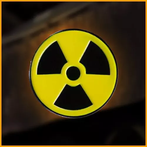 Nuklit - Radiation Metal Pin