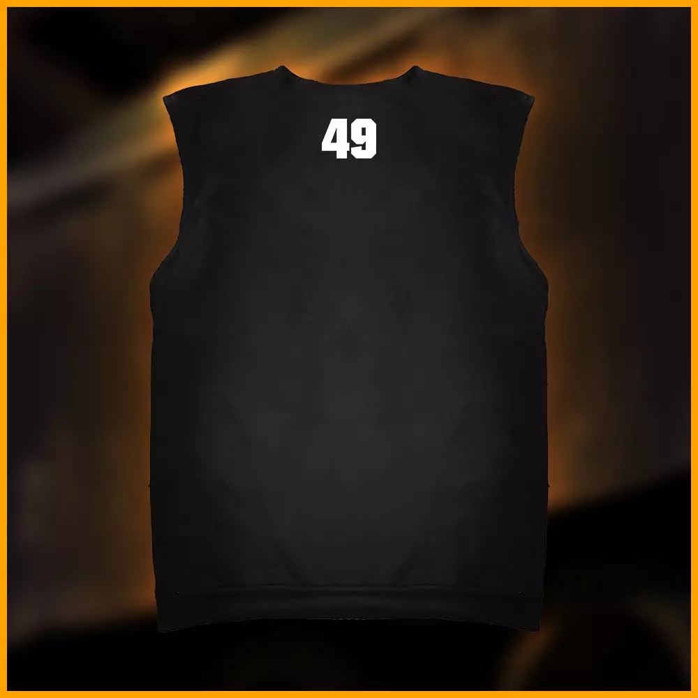 Puke 49 – Pumping the Iron, Cut Off Sweatshirt, diverse Farben – Bild 4